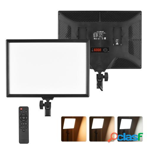 14 pulgadas cuadrado LED Video luz Panel 90W estudio