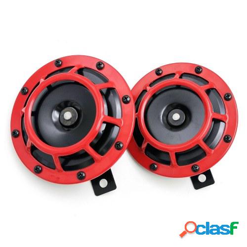 2pcs 125mm 12V cuerno de coche eléctrico Super fuerte tono