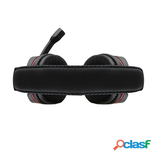 3.5 mm con cable para auriculares para juegos sobre la oreja