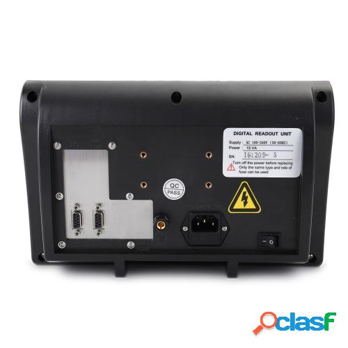 7 Pulgadas LCD Pantalla grande Rejilla CNC Lectura digital