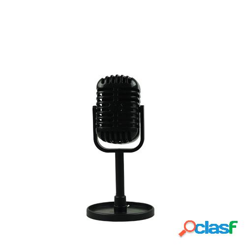 Accesorios de simulación Micrófono clásico Micrófono de