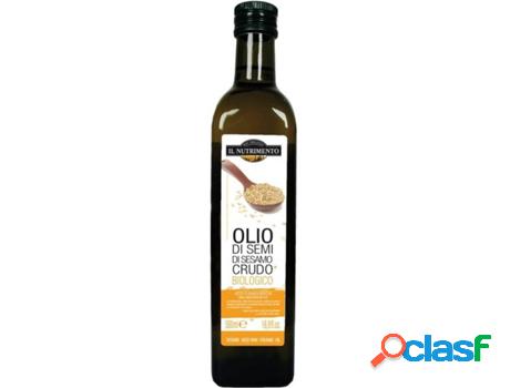 Aceite de Semillas de Sésamo Crudo IL NUTRIMENTO (500 ml de