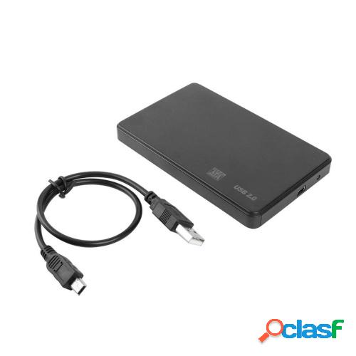 Adaptador de caja SSD HDD Sata de 2.5 pulgadas a USB 2.0