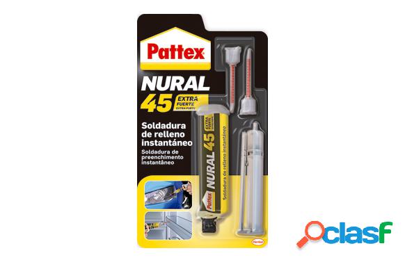 Adhesivo Pattex Nural 45 soldadura de relleno de 11g
