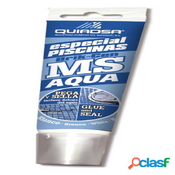 Adhesivo Sellador Polimero Tubo 125 Ml Blanco Brik-Cen