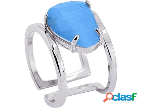 Anillo ANARTXY Cat Eyes Stone (Acero Inoxidable - Plateado y