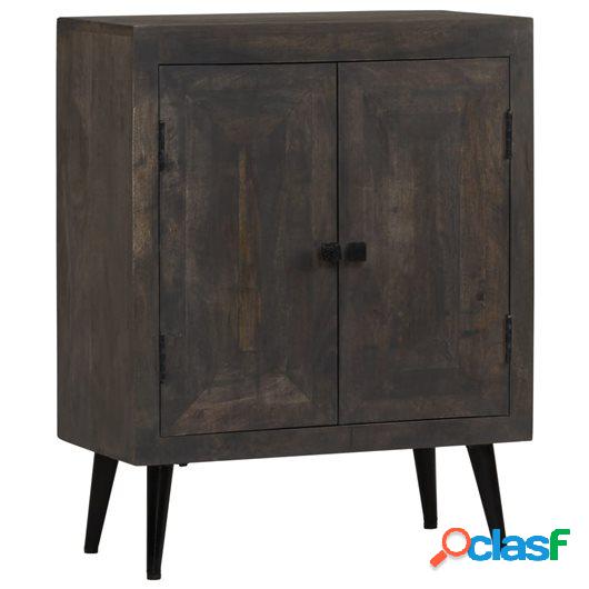 Aparador de madera de mango maciza 60x30x76 cm