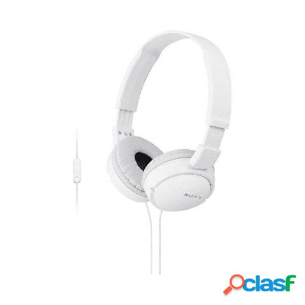 Auriculares Sony MDRZX110APW/ con Micrófono/ Jack 3.5/