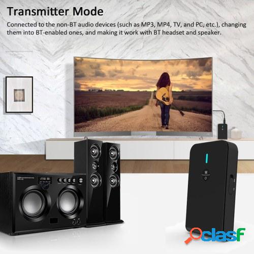 BT-6 2-IN-1 Bluetooth 5.0 Transmisor Receptor Adaptador de