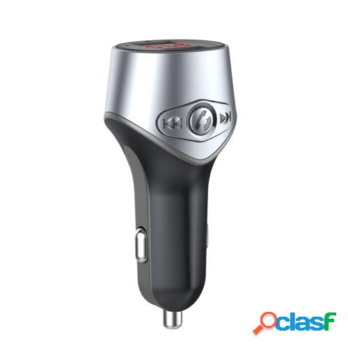 BT para coche Transmisor FM Adaptador de radio inalámbrico