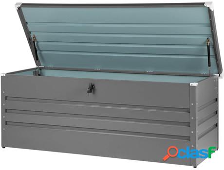 Baúles de Almacenamiento Cebrosa (Gris - Acero -70x165x63