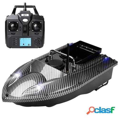 Barco de cebo de pesca GPS con contenedores de cebo único