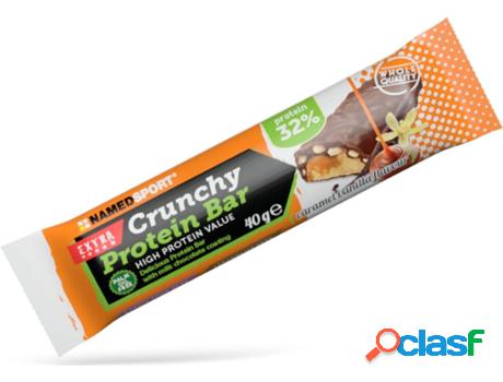 Barrita Proteína NAMEDSPORT Crunchy Proteinbar Vanilla