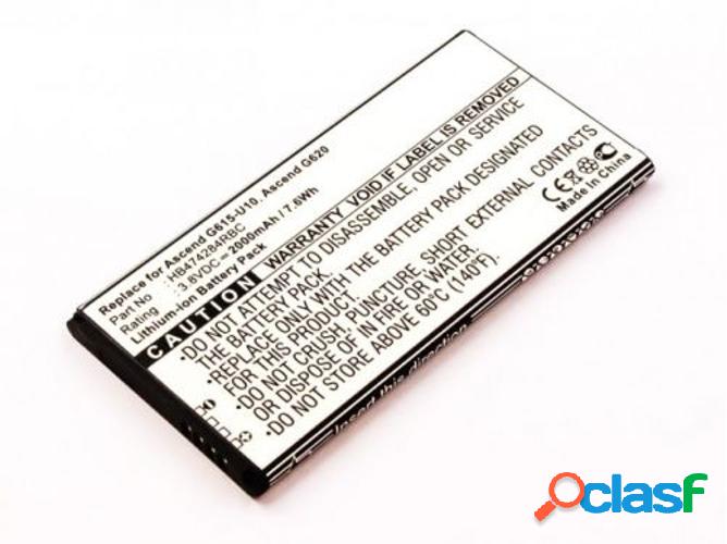 Batería INDIGO BIRD 2000mAh 3.8V para Smartphone Huawei