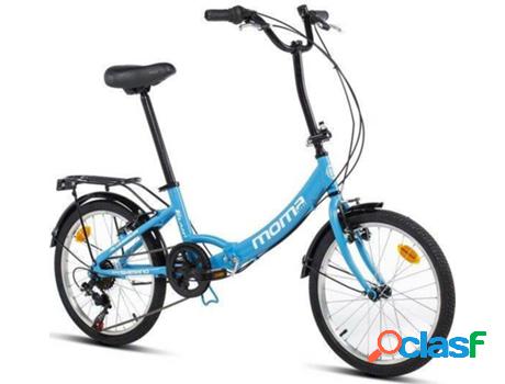 Bicicleta Plegable MOMA BIKES BIFIRST2AUN Azul (80x35x65 cm)
