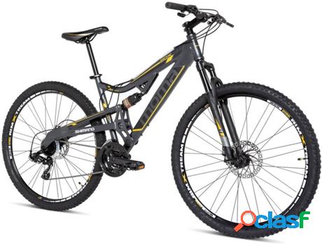 Bicicleta de Montaña MOMA BIKES BIEQX529G18 Gris (167x22x88