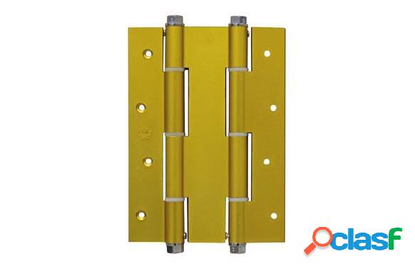 Bisagra Doble Accion Mod.3035 Amig 180 X 133 Mm Aluminio Oro