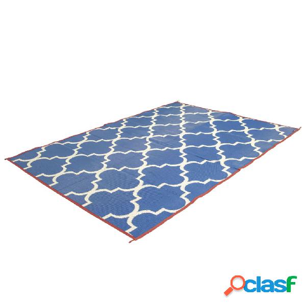 Bo-Camp Alfombra de exterior Chill mat Casablanca azul 2,7x2