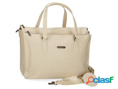 Bolsa PEPE JEANS Salma Sintético Mujer (Beige)