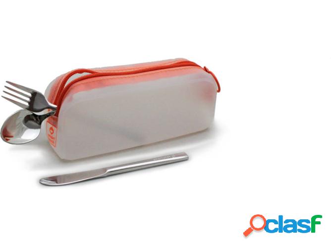 Bolsa SMARTLUNCH (Silicona y Acero Inox - Naranja -