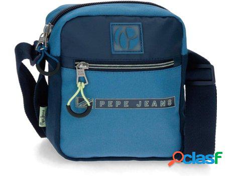 Bolsa de Hombro PEPE JEANS Duncan Poliéster Hombre (Azul)