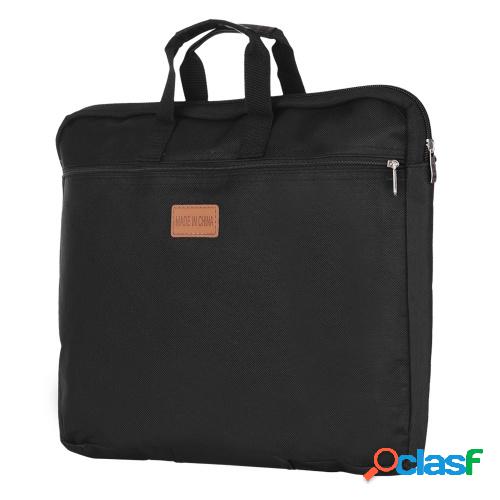 Bolsa de archivo de cremallera con soporte de documentos de