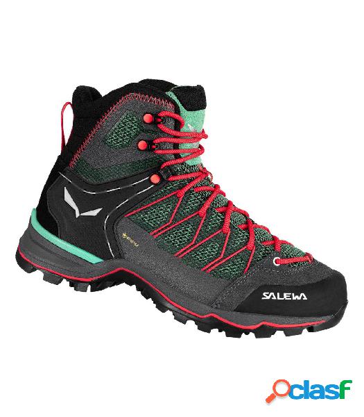 Botas Salewa MS MTN Trainer Lite Mid GTX Mujer Green 40.5