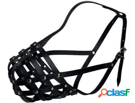 Bozal para Perros TRIXIE en Piel Negro (Xl-XXL)