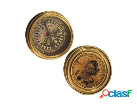 Brújula De Colección Clásica Decoración Náutico