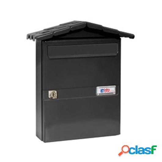 Buzon Exterior Btv Acero Negro Chalet 02111