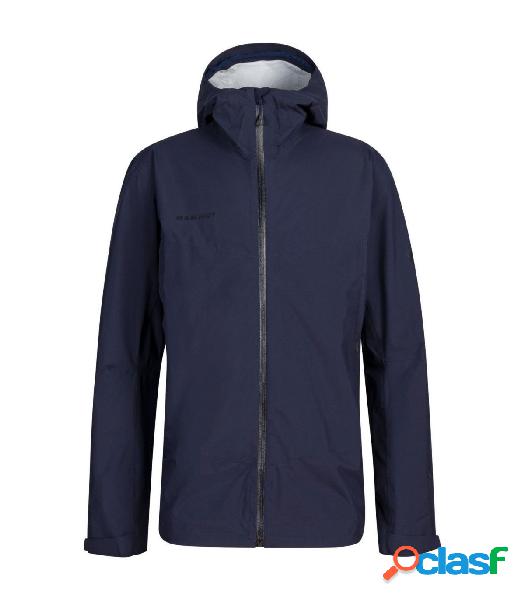 CHAQUETA MAMMUT ALBULA HS HOODED HOMBRE AZUL M