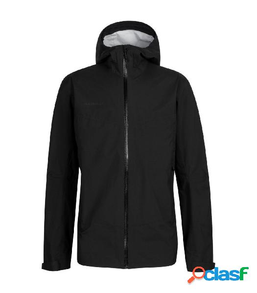 CHAQUETA MAMMUT ALBULA HS HOODED HOMBRE NEGRO M