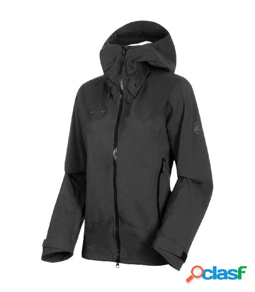 CHAQUETA MAMMUT ANORAK KENTO HS HOODED MUJER NEGRO XL