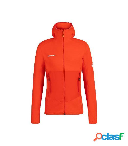 CHAQUETA MAMMUT CON CAPUCHA ACONCAGUA LIGHT ML HOMBRE ROJO