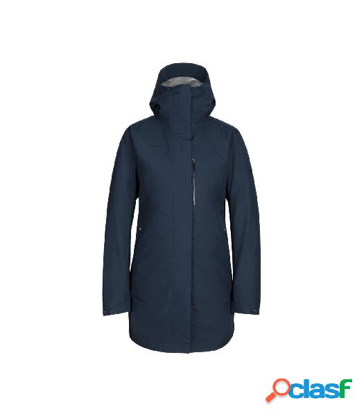 CHAQUETA MAMMUT PARKA ROSEG 3 IN 1 HS HOODED MUJER AZUL S