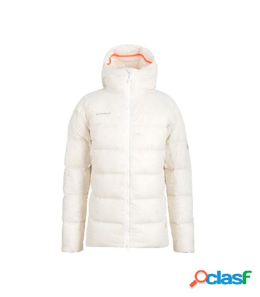 CHAQUETA PLUMA MAMMUT CON CAPUCHA MERON IN HOMBRE BLANCO M