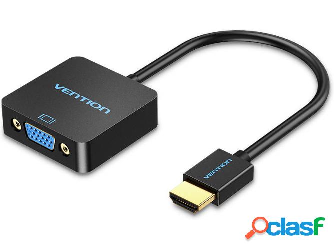 Cable Adaptador VENTION convertidor HDMI para VGA de 0.15 m