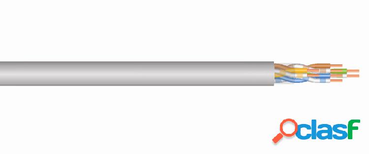Cable Transmision Datos E Utp Categoria 5 100 Mt Blanco