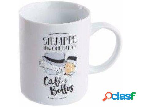 Café HOGAR Y MÁS Divertida De Porcelana Infusione Y Bollo
