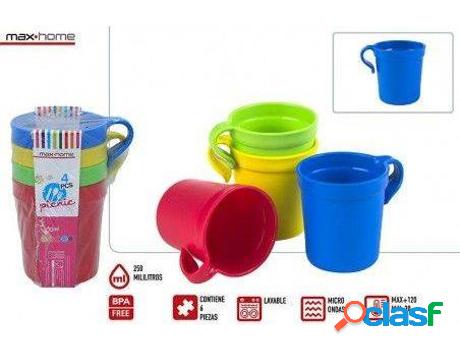 Café HOGAR Y MÁS Plástico Duro Reutilizable Para Viaje O