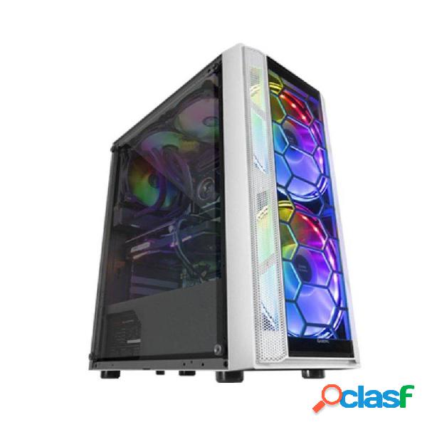 Caja Gaming Semitorre Mars Gaming MC500/ Blanca