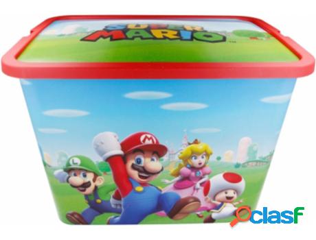 Caja de Almacenamiento SUPER MARIO BROS 65695 Azul (27 x 34