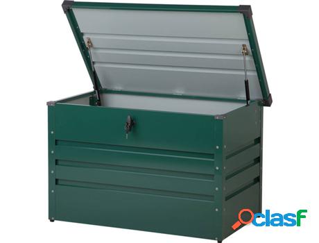 Cajas de Almacenamiento Cebrosa (Verde - Acero -62x100x64