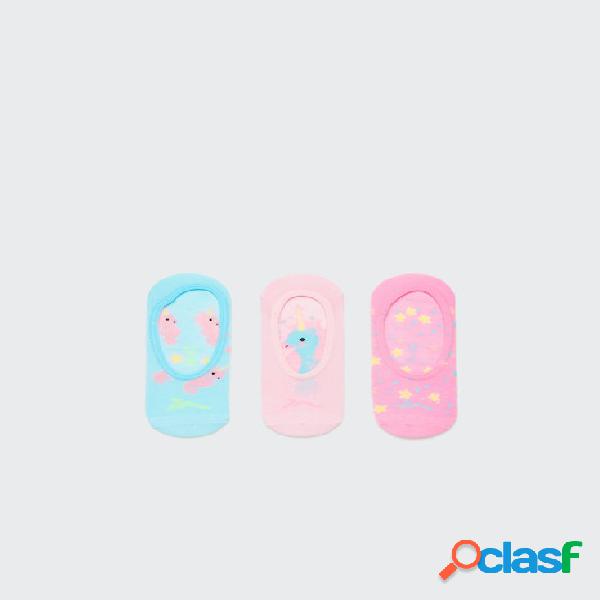 Calcetines invisibles Tenth niña pack 3