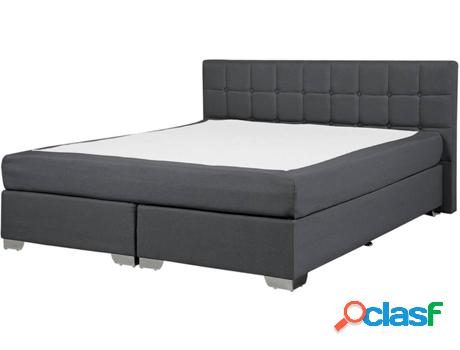 Cama Admiral (Gris - Poliéster -210x170x90 cm)