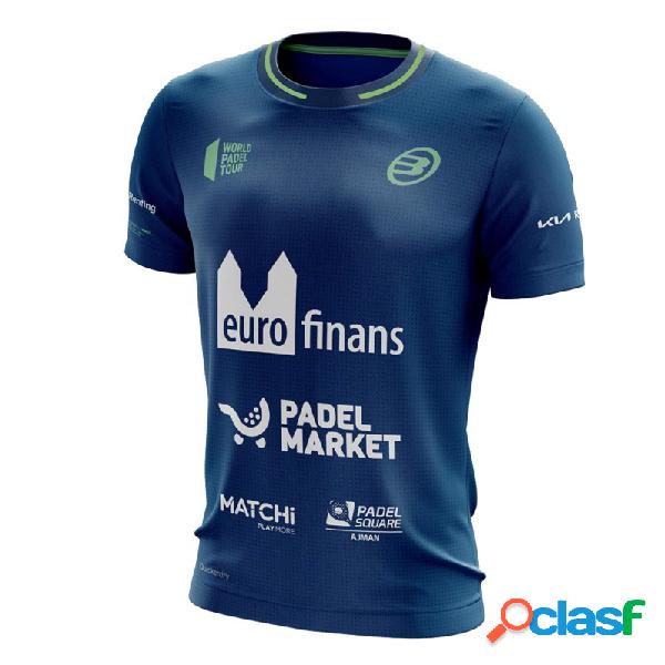 Camiseta bullpadel manex paquito navarro azul vigore m