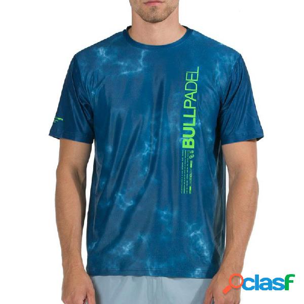 Camiseta bullpadel maren azul profundo l