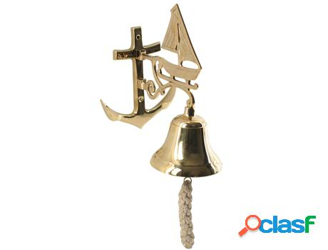 Campana Colgar Decoración Náutico Colección Dorado Signes