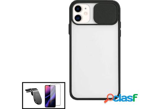 Carcasa + Protector + Soporte L Safe Driving iphone 12 Mini