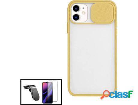 Carcasa + Protector + Soporte L Safe Driving iphone 12 Mini